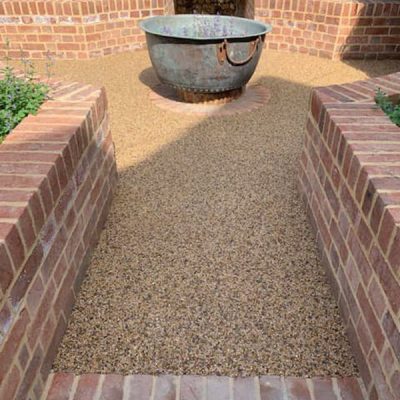 stone carpet garden paths, Suffolk