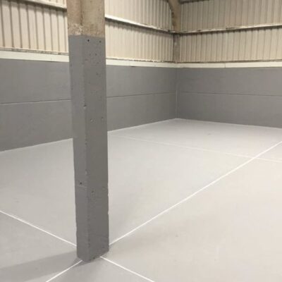 8mm PU screed and PU coated walls Sittingbourne