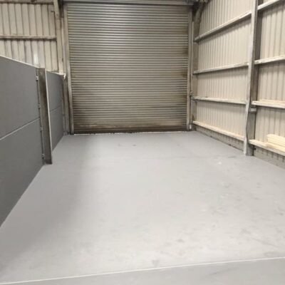 8mm PU screed and PU coated walls Sittingbourne