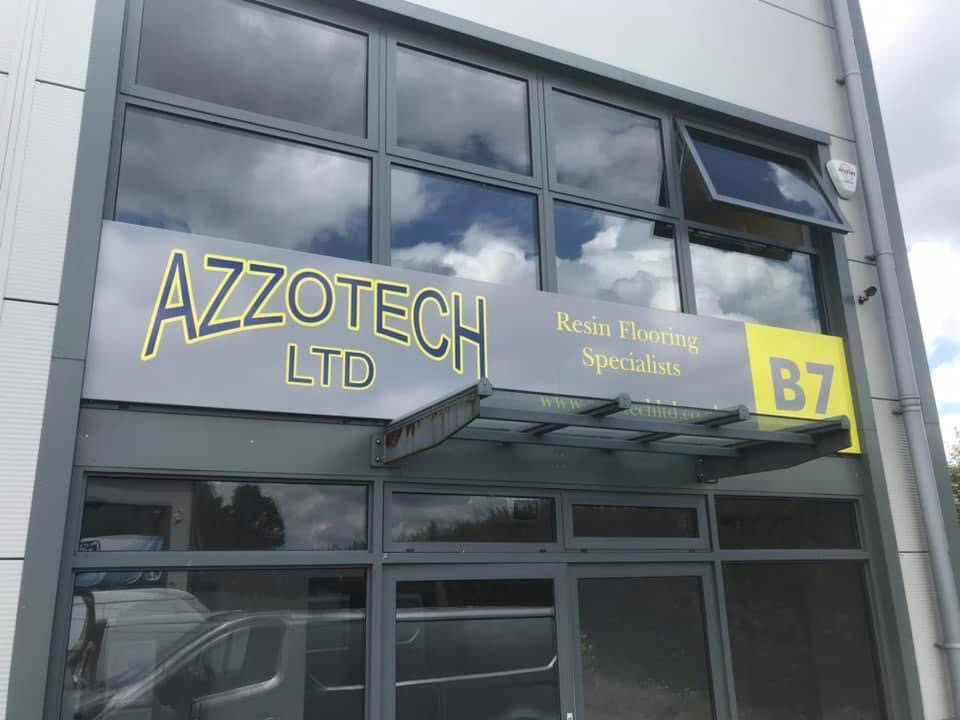 Resin Flooring Contractor Azzotech Ltd Office in Risby Bury St Edmunds
