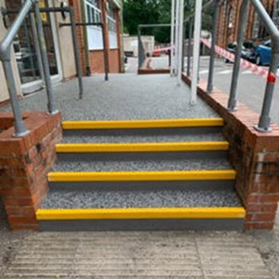 Repair unsafe stairs and ramp Kent AzzotechLtd