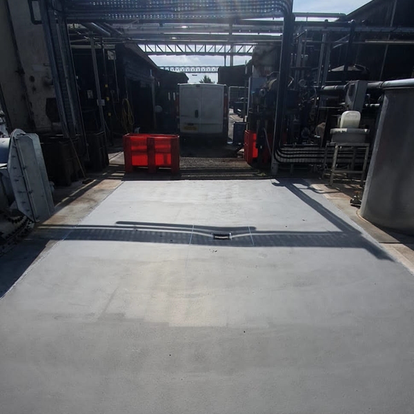 Antimicrobial chemical resistant polyurethane screed Suffolk
