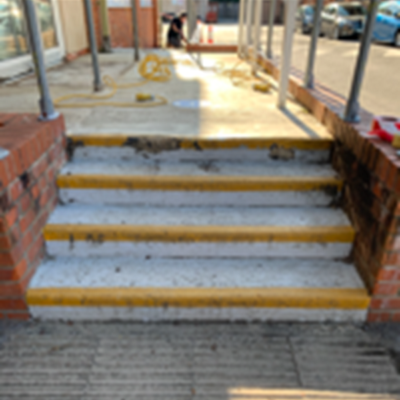 Repair unsafe stairs and ramp Kent