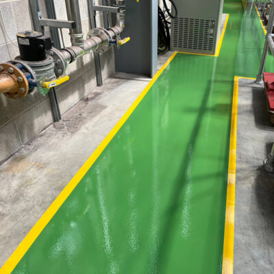 Safety Walkways Demarcation in warehouse East Anglia Azzotech