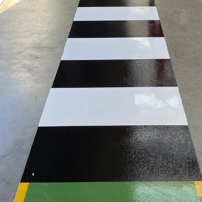 Safety Walkways Demarcation in warehouse East Anglia Azzotech