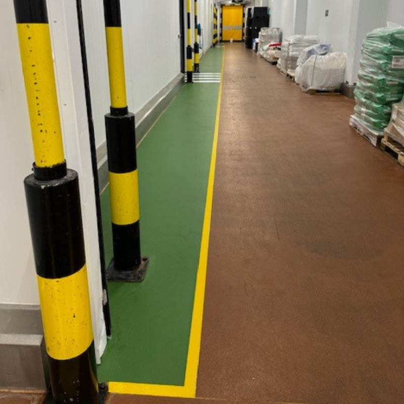 Epoxy Floor Paint for Health & Safety Demarcation Norfolk