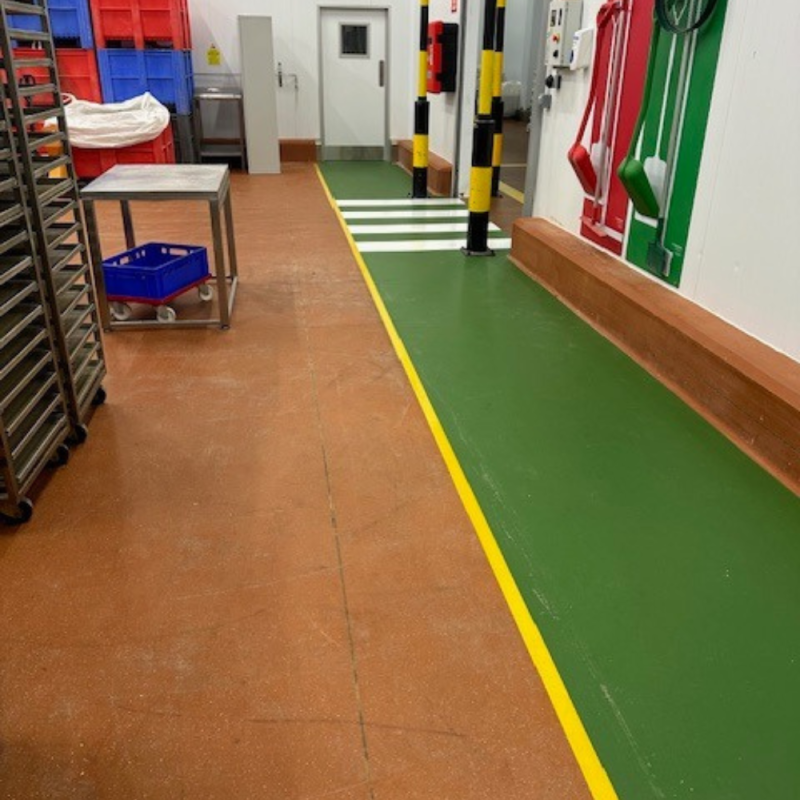 Epoxy Floor Paint for Health & Safety Demarcation Norfolk